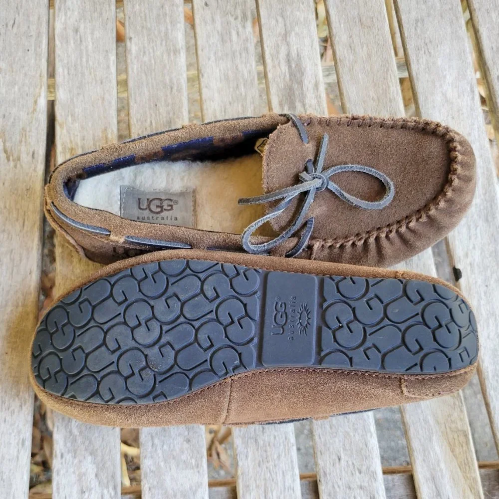 UGG Ryder Jungle Moccasins Suede Kids US 4